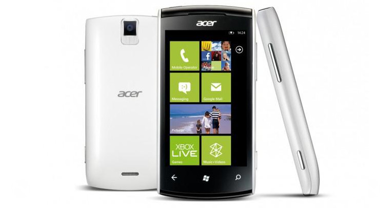 Acer v březnu představí telefony s Windows Phone