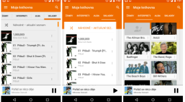 Google Play Music pro Android – změny ve vzhledu