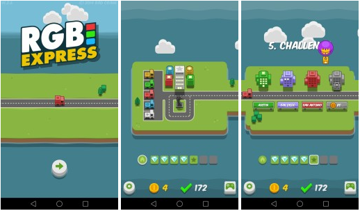 RGB Express – menší logická hra s barvami