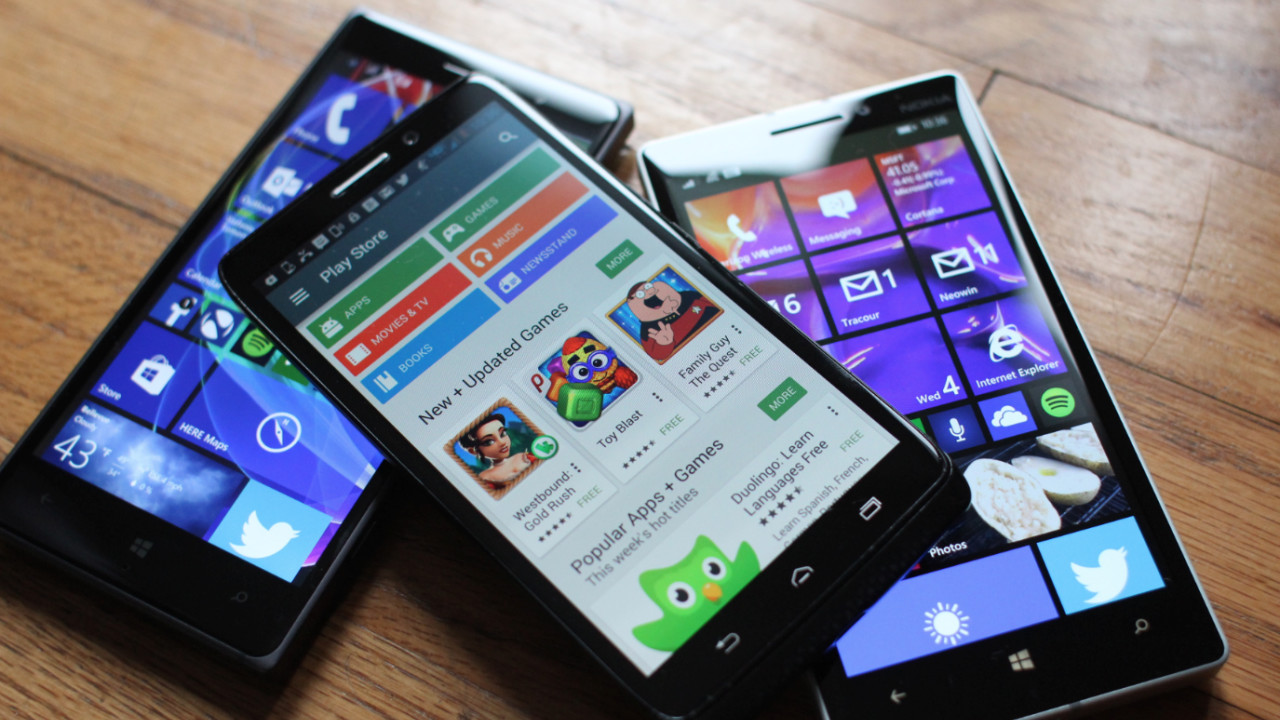 Androidí aplikace na Windows Phone – pokrok ve vývoji, realizace v nedohlednu