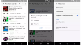 Zprávy a počasí Google získávají aktualizaci