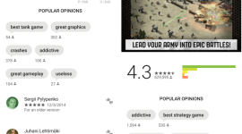 Aplikace Obchod Play dostane novou animaci a vylepšení u recenzí