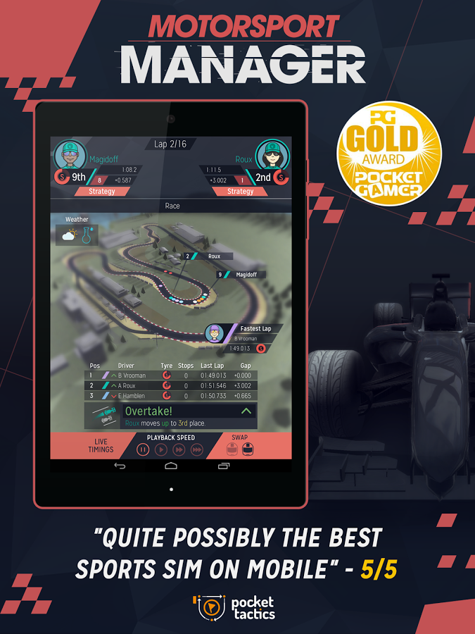 Motorsport manager – Staňte se virtuálním manažerem Formule 1