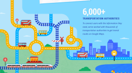 Google Mapy – nově s informacemi o veřejné dopravě v reálném čase