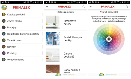 S aplikací od Primalexu budete mít vymalováno raz dva