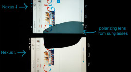 Polarizační brýle mohou znepříjemnit používání smartphonu Polarizační brýle mohou znepříjemnit používání smartphonu