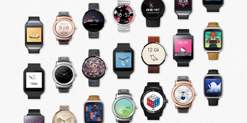 Google představil 17 nových témat ciferníků pro Android Wear