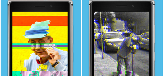 Pokažte vlastní fotografie s aplikací Glitch