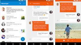 Google Messenger v1.4 – sdílení polohy, hromada samolepek a rychlý posuvník