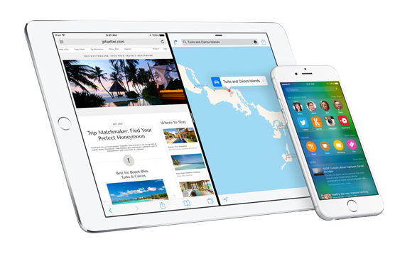 Apple vydal veřejnou a třetí vývojářskou betu iOS 9