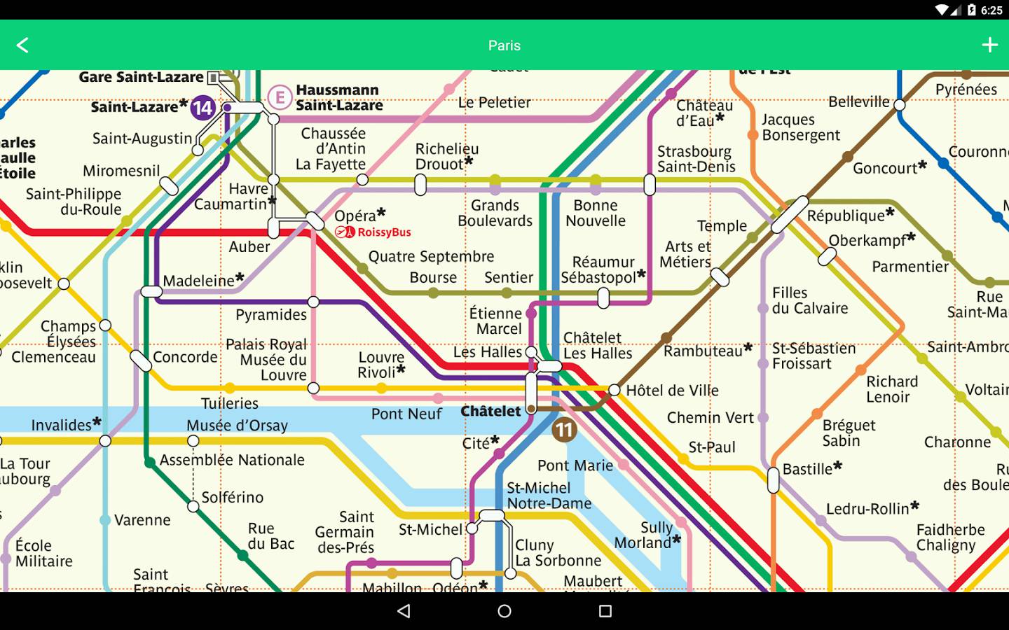 Mapy Metra ze 78 měst pod palcem