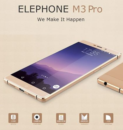Elephone M3 Pro – výkonný čínský stroj v kovovém kabátku