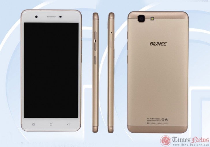 Gionee F105 prošlo přes TENAA