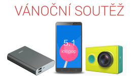[Vyhlášení] Vánoční soutěž o smartphone, powerbanku a outdoorovou kameru