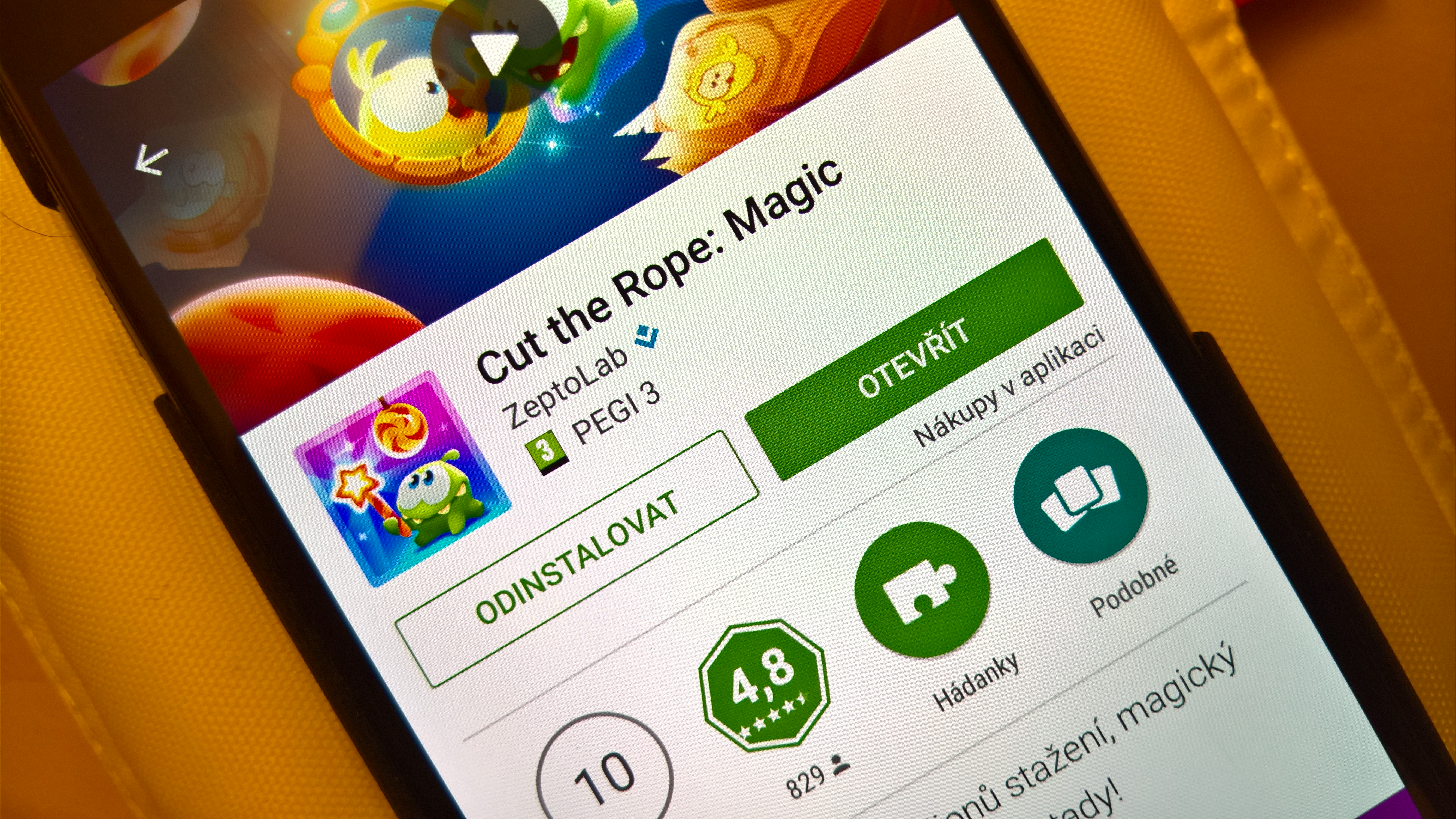 Cut the Rope: Magic – další pokračování legendární hry