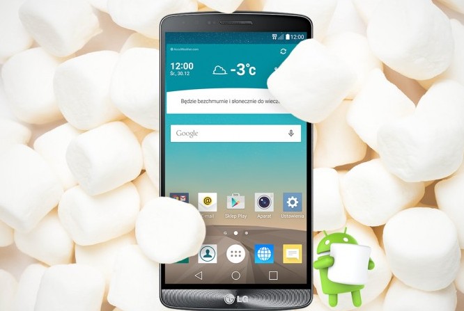 LG G3 dostává aktualizaci na Android 6.0 Marshmallow, opět jen v Polsku