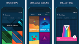 Backdrops – jednoduché tapety v líbivých barvách