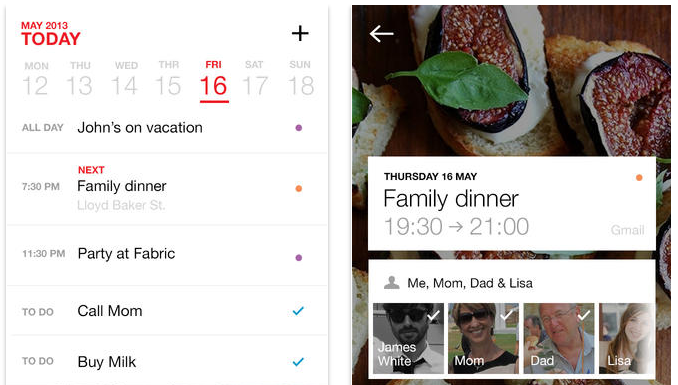 Kalendář Cal od tvůrců aplikace Any.Do