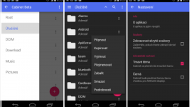 Cabinet Beta – správce souborů v Material designu